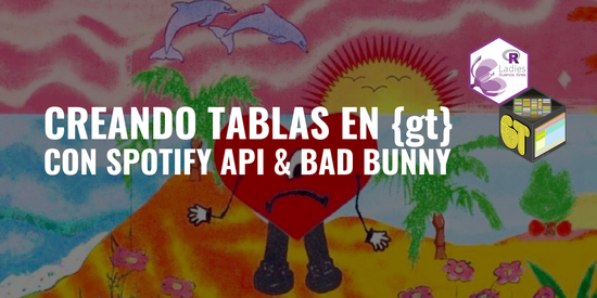 Creando tablas en {gt} con Spotify API & Bad Bunny